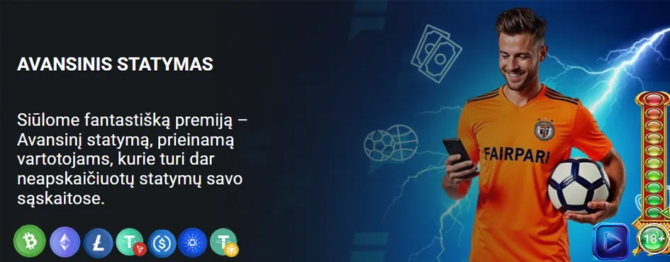 FairPari APK registracija ir prisijungimas