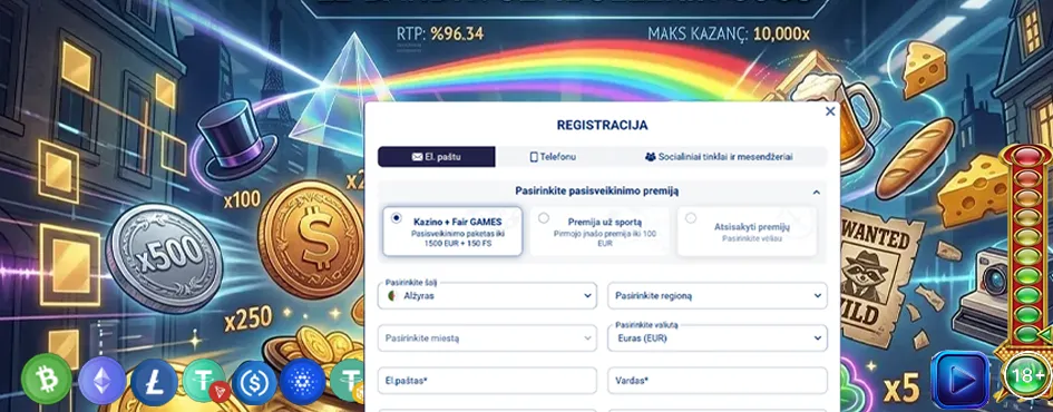 Registracijos reikalavimai Lietuvoje