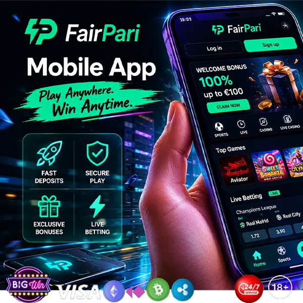 FairPari Android programėlės apžvalga