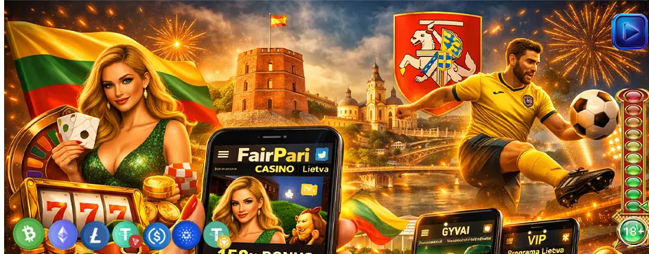 Prisijungimas per FairPari app